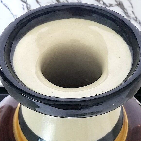 Aldo Londi Bitossi Ceramic Vase MCM Rosenthal Netter Raymor Italy - Picture 3 of 13